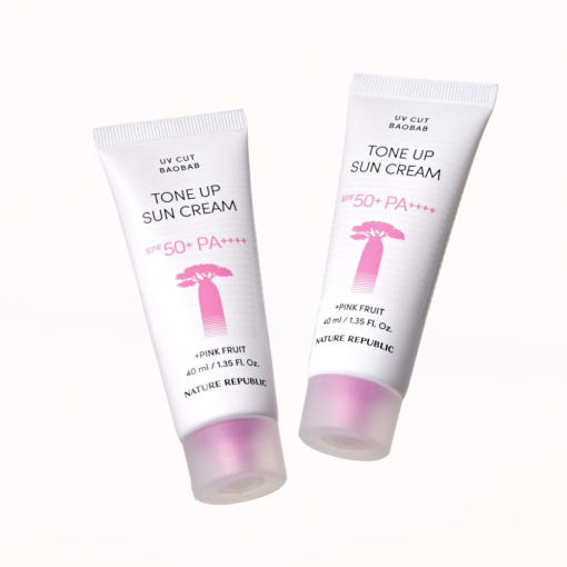 Natural Brightening Sunscreen SPF50+ 2 Pack