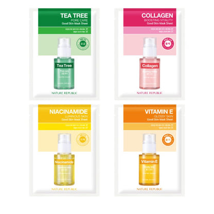 Natural Face Mask Sheets 10 Pack 24g