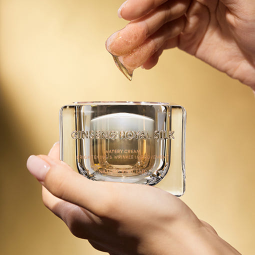 Hydrating Anti Aging Face Cream with Ginseng and Silk