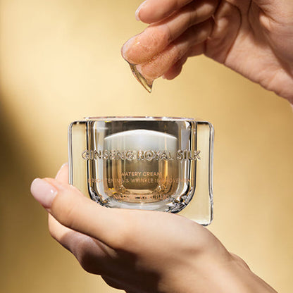 Hydrating Anti Aging Face Cream with Ginseng and Silk