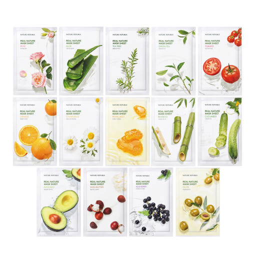 Gentle Daily Face Mask Sheets  30 Pack Variety Set - Mycosmeticslondon