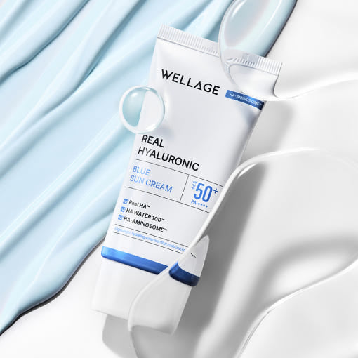 Moisturizing Blue Sunscreen Cream SPF50 50ml