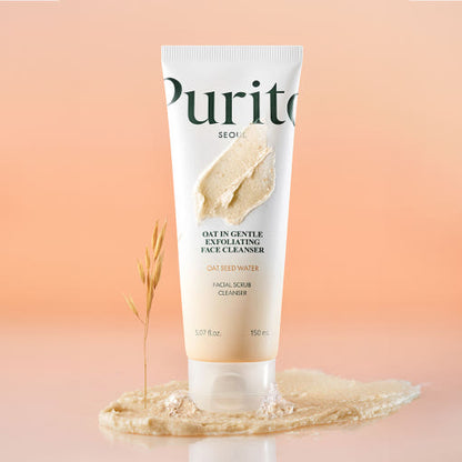 Gentle Oat Exfoliating Face Wash 150ml Moisturizing Cleanser