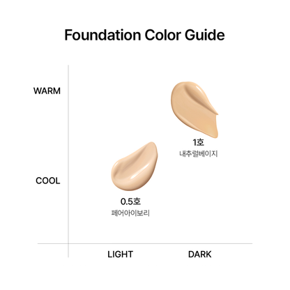 Natural Glow Foundation SPF 50+ Moisturizing Serum
