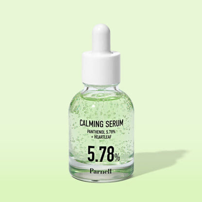 Soothing Panthenol Heartleaf Face Serum 30ml - Mycosmeticslondon