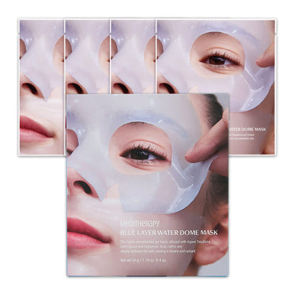 Calming Blue Face Mask Set 4 Pack
