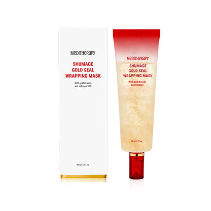 Natural Gold Face Wrapping Mask 90g - Mycosmeticslondon