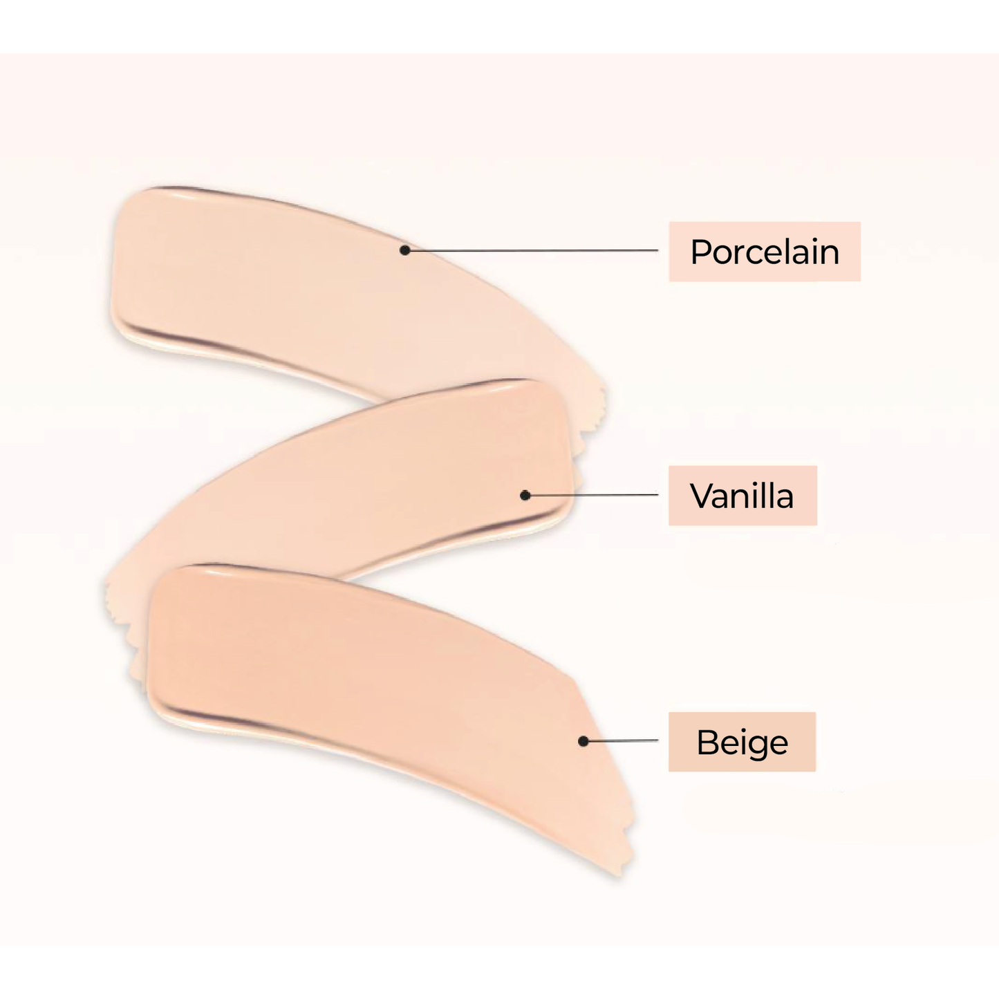Natural Finish Concealer Makeup Spatula 20ml