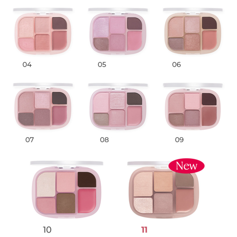 Natural Nude Eyeshadow Palette 11 Shade Makeup