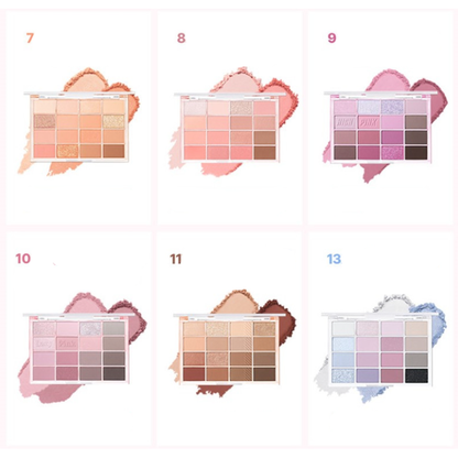 Natural Smoky Eye Shadow Palette 17 Shades