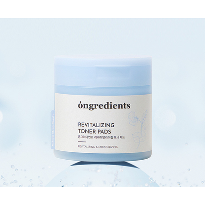 Natural Refreshing Face Toner Pads 60 Count