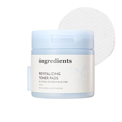 Natural Refreshing Face Toner Pads 60 Count