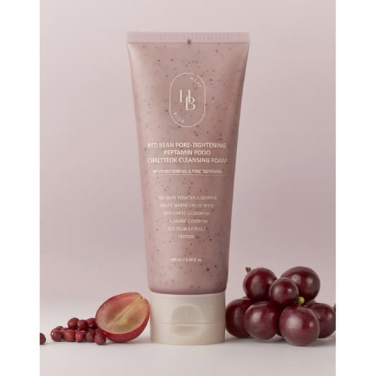 Gentle Red Bean Facial Cleansing Foam For Soft Skin - Mycosmeticslondon