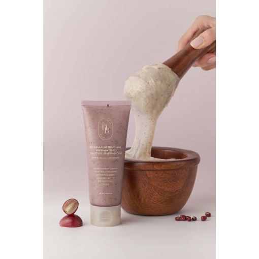 Gentle Red Bean Facial Cleansing Foam For Soft Skin