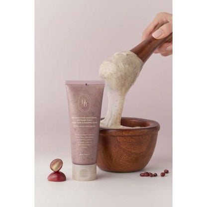 Gentle Red Bean Facial Cleansing Foam For Soft Skin