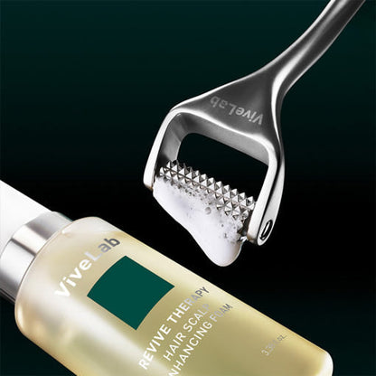 Advanced Scalp Roller 144 Needles for Hair Growth Stimulation