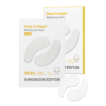 Plumping Collagen Eye Mask - 12 Patches | Moisturizing Anti Aging Care - Mycosmeticslondon