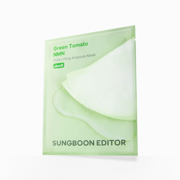 Natural Green Tea Face Mask 23g x 10 Pack - Firming Pores