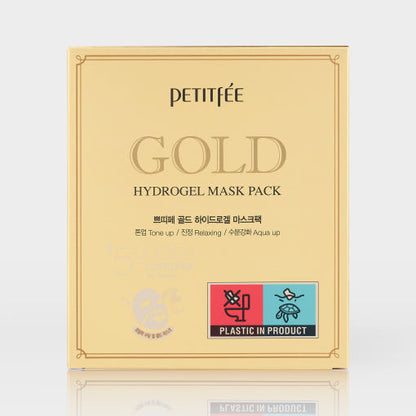 Moisturizing Gold Face Mask Pack 5 Pieces