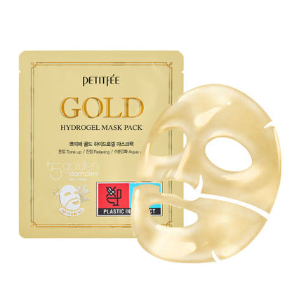 Moisturizing Gold Face Mask Pack 5 Pieces