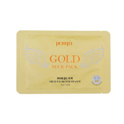 Cooling Gold Collagen Neck Mask 5 Pack