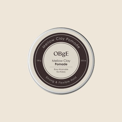 Soft Hold Natural Clay Hair Pomade 100g - Mycosmeticslondon