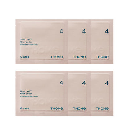 Clear Face Glow Mask Sheets 6 Pack