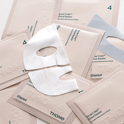 Clear Face Glow Mask Sheets 6 Pack