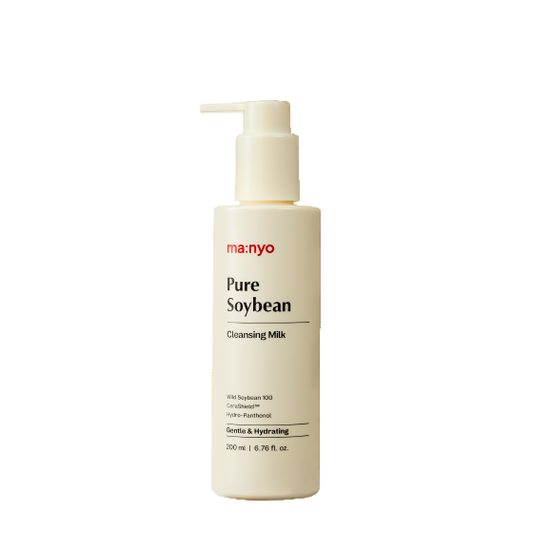 Natural Soy Milk Face Cleanser 200ml  Effective Makeup Remover - Mycosmeticslondon