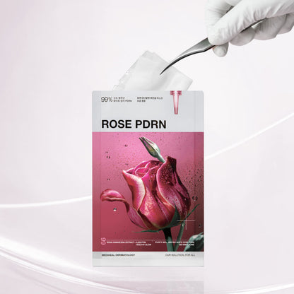 Nourishing Rose Face Mask 24ml X 10 Pack - Moisturizing Glow