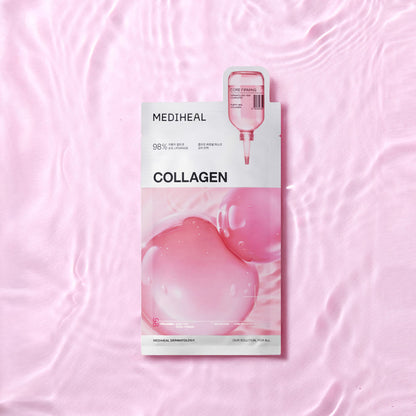 Plumping Collagen Face Mask Sheets 10 Pack - Hydrating Glow