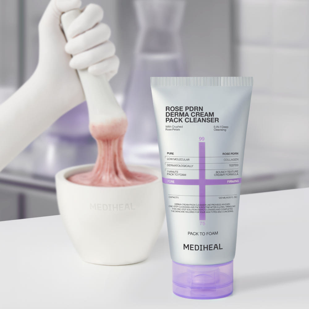 Gentle Rose Face Cream Cleanser - Pore Purifying Cleanser