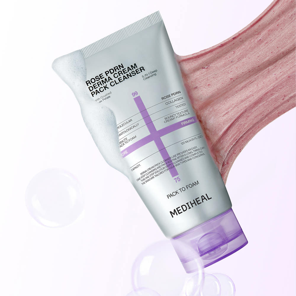 Gentle Rose Face Cream Cleanser - Pore Purifying Cleanser