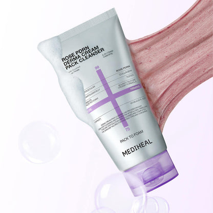 Gentle Rose Face Cream Cleanser - Pore Purifying Cleanser