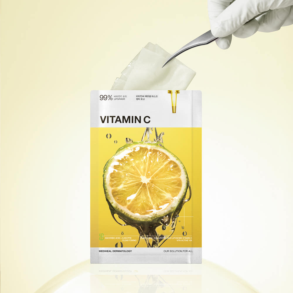 Nourishing Vitamin C Face Mask 24ml x 10 Pack Glowing Skin