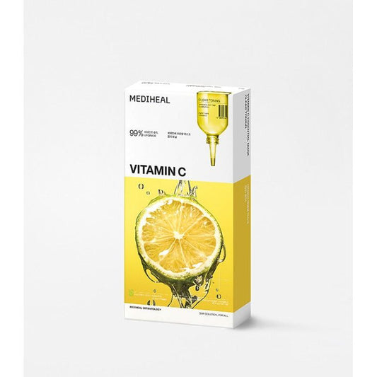 Nourishing Vitamin C Face Mask 24ml x 10 Pack  Glowing Skin - Mycosmeticslondon
