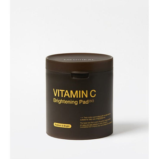 Brightening Vitamin C Face Pads 60 Count - Mycosmeticslondon