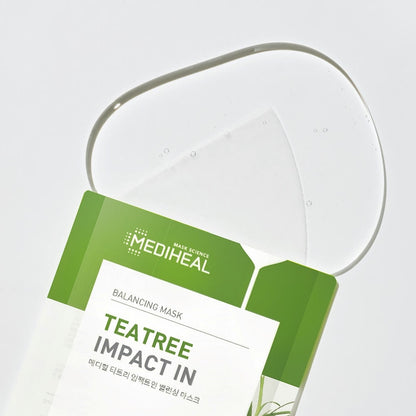 Natural Tea Tree Face Mask Sheets 10 Pack