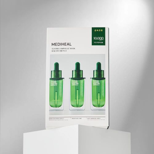 Calming Tea Tree Face Mask Sheets 10 Pack - Mycosmeticslondon