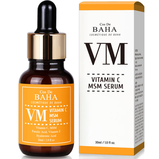 Natural Vitamin C Face Serum 30ml - Fades Dark Spots - Mycosmeticslondon