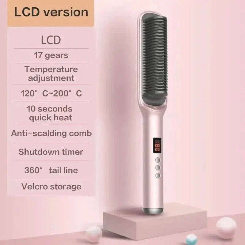 Easy 2-in-1 Hair Straightener and Curler