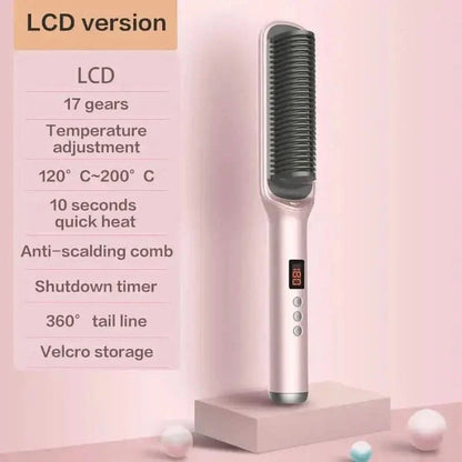 Easy 2-in-1 Hair Straightener and Curler