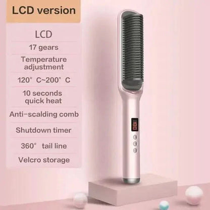 Easy 2-in-1 Hair Straightener and Curler
