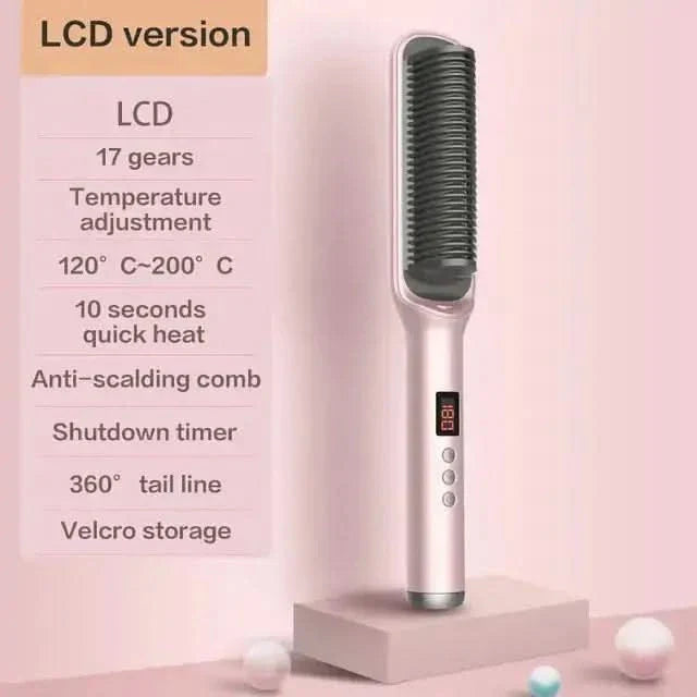 Easy 2-in-1 Hair Straightener and Curler