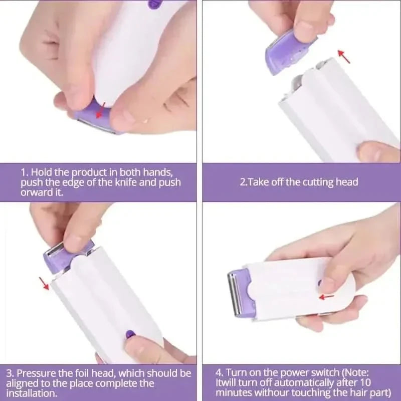 Easy At Home Waxing Hair Remover Kit