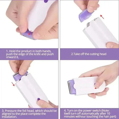 Easy At Home Waxing Hair Remover Kit