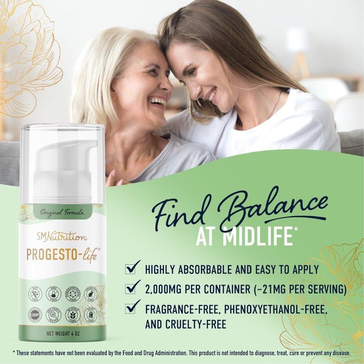 Natural Progesterone Cream for Women - 120ml