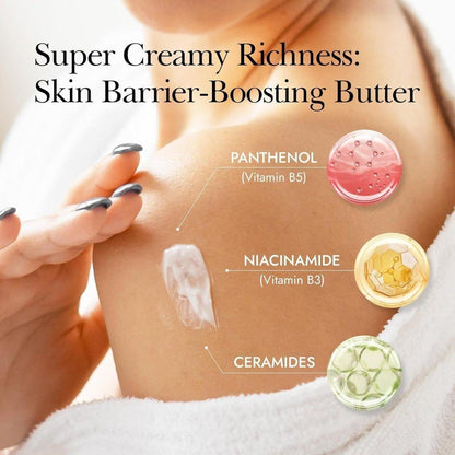 Nourishing Body Moisturizer with Ceramides & Hyaluronic Acid