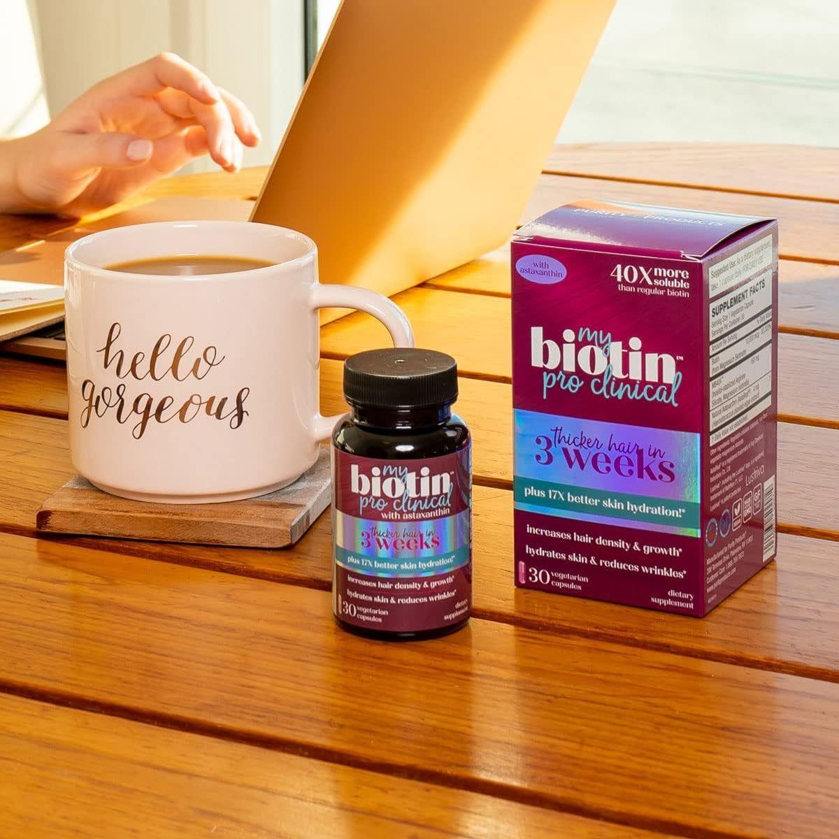 Premium Biotin Vitamin Supplement - 30 Capsules
