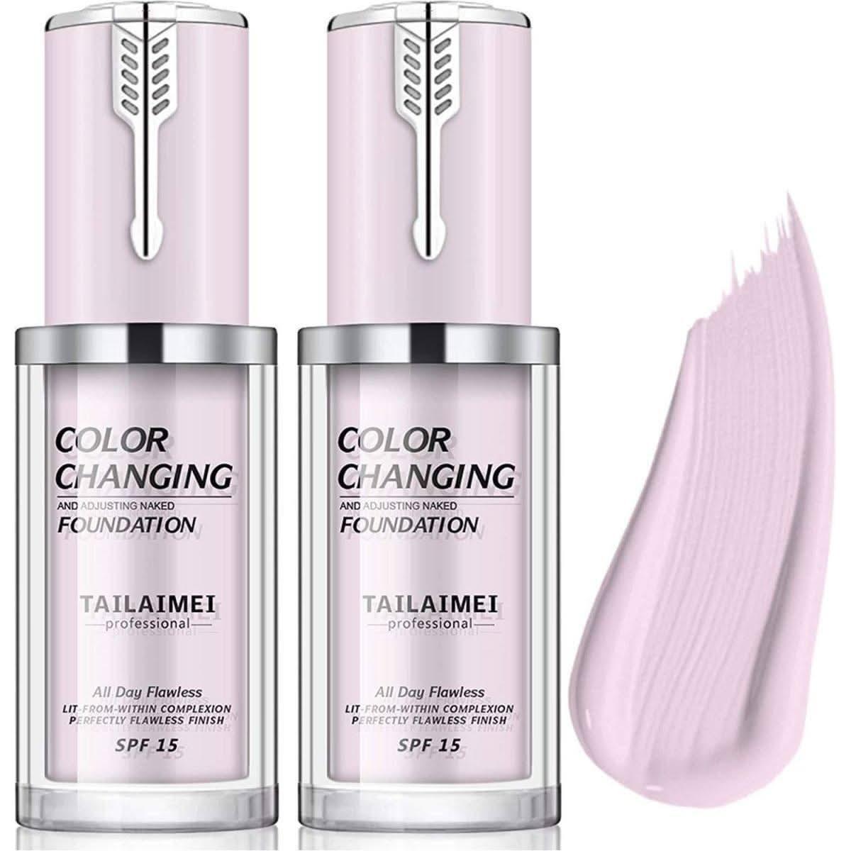 Natural Finish Foundation Set - 2pc (30ml Each) - Mycosmeticslondon